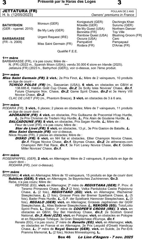 Miniature pedigree