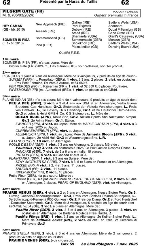Miniature pedigree