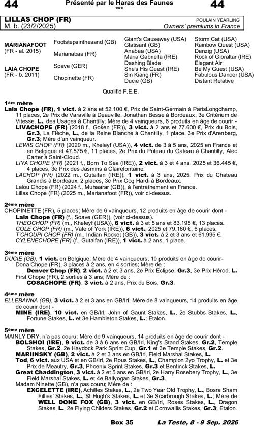 Miniature pedigree