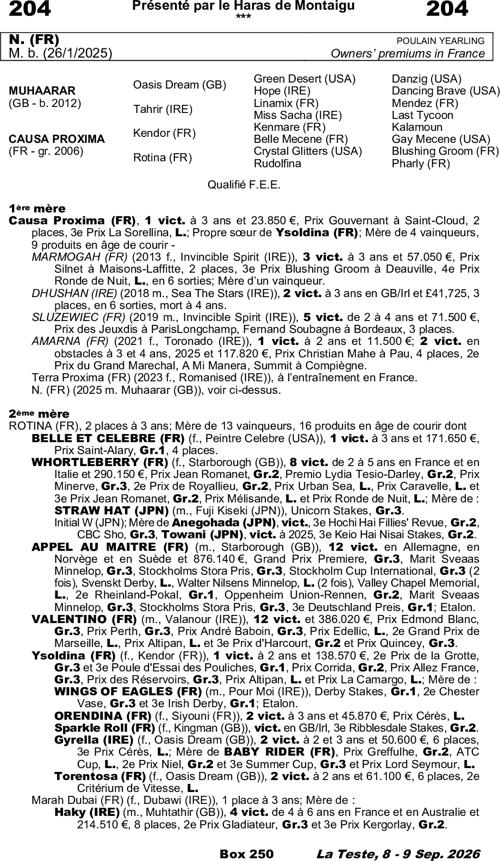 Miniature pedigree